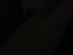 4K 20 Den Black Dress & Stockings Tease Close Up #5