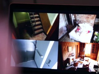 Busty Babe Julia De Lucia Is Caught On Hotel  Sucking Off Her Lover Before They Fuck