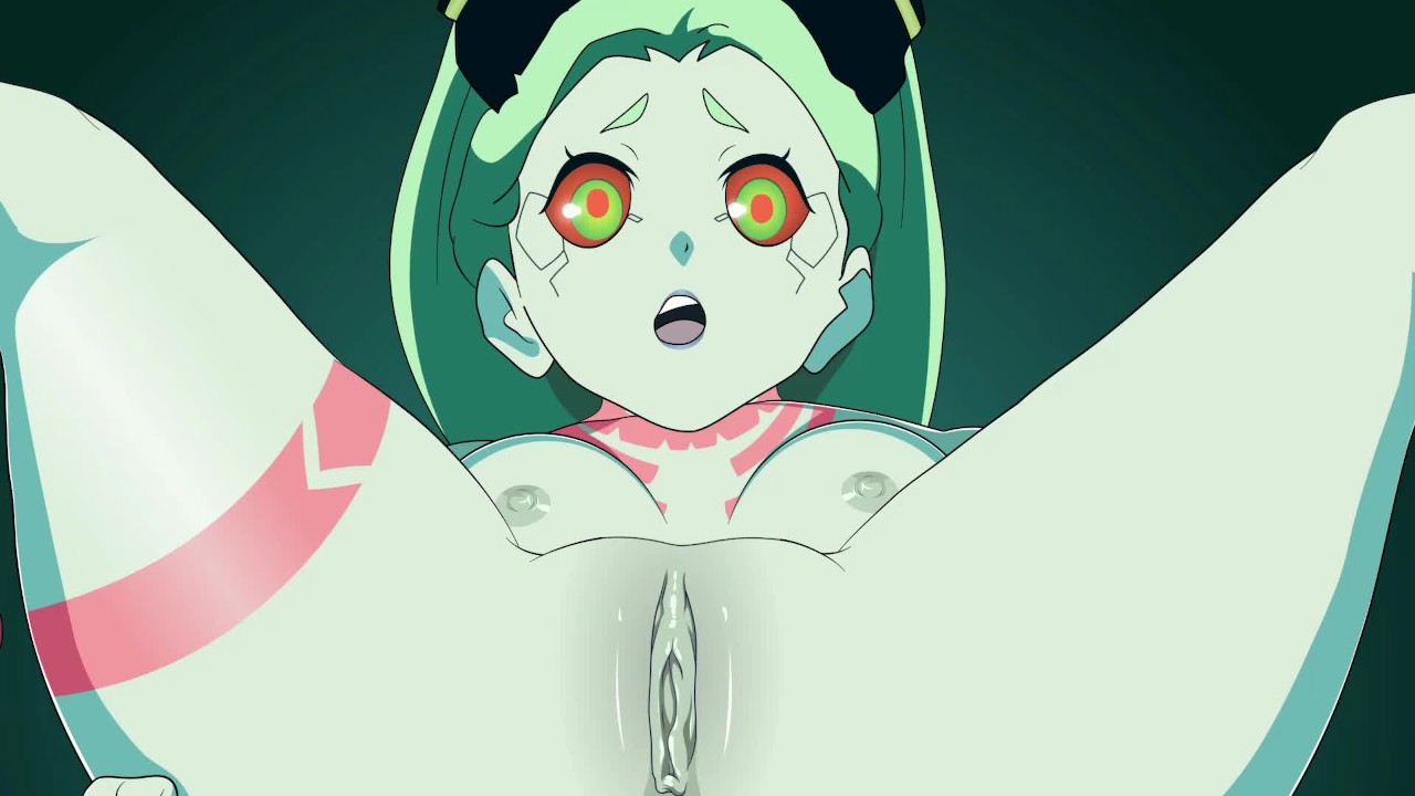 Cyberpunk Rebecca fucked anal pov anime hentai