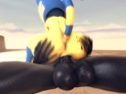 Preview 5 of Ankha Rides Huge Cock Until her Ass is Filled with Cum