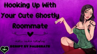 Hooking Up With Your Submissive Fucktoy's Cute Ghostly Roommate