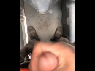 vertical video, bwc, solo male, masturbation