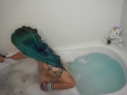Preview 1 of I Recorded Myself Taking a Bubble Bath!