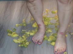 Feet Smashing Fruit Salad