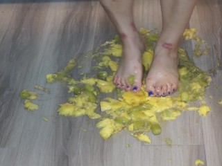 Feet Smashing Fruit Salad