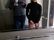Preview 3 of Femdom Shopping Trip Public Pussy Flashing Mistress Slave Ass Cleaning Lifestyle Real FLR Dominatrix