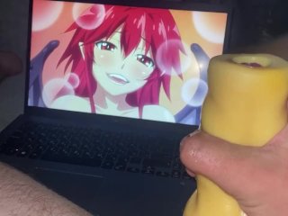 anime cosplay, anal, hentai, masturbation