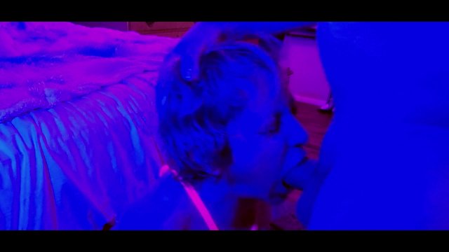 Watch Bondage Video:Neon Shibari Fuck n Glowjob pt 2 (Swallowing)