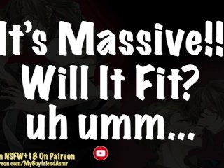 Your Sub boyfriend is secretly HUGE Down there  Male Moans Shy Bf Moaning Asmr Roleplay Deep Voice