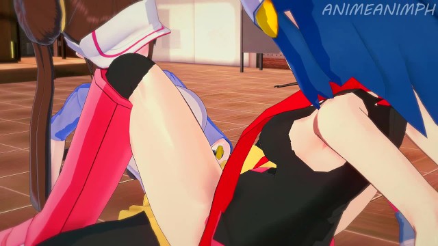 POKEMON TRAINERS DAWN AND ROSA LESBIAN ANIME HENTAI 3D UNCENSORED