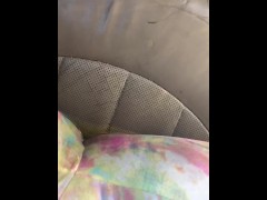 Emergency pee just for you while out shopping