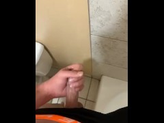 Teen guy painted the wall in the Motel with his uncut cock. Should he cover your face next time?