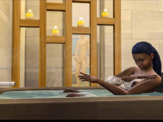 同学们在度假时共用同一个酒店房间