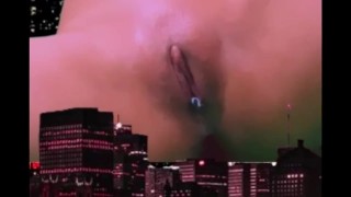Gigante Samira cresce na cidade e se masturba, aterrorizando a todos (Trailer SFX)