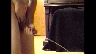 Virgin boy can’t hold back his powerful cum load