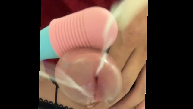 ドスケベチャイナ男の娘が超ドアップでカメラに大量射精