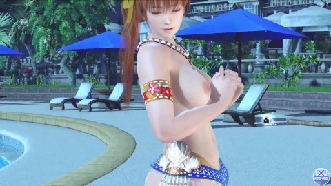 Dead or Alive Xtreme Venus Férias Kasumi Stellar Piseces Nude Mod Fanservice Apreciação