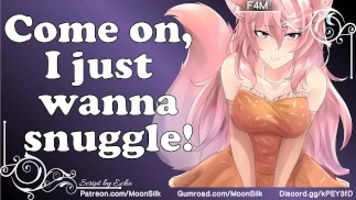 Милой Кицунэ нужно, чтобы ты согрел ее! [Покорная Кицунэ x Коллега-Слушатель]