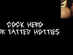 Video Cock Hero - Four Tatted Hotties (Let's Play)