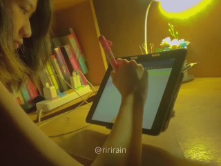 Night Routine : Horny Asian Girl Spend her Time with Aesthetic and Sexy Activities