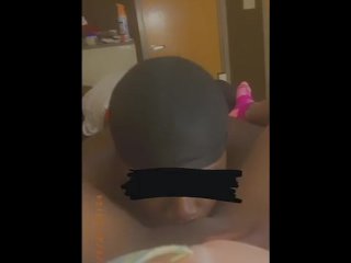 female orgasm, ebony, fat pussy, big ass