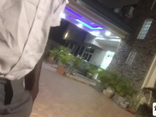 Hotel Night Guard Hand-Fucking himself till he comes Whiles on Duty(Beautiful Scences+ Cumshot)