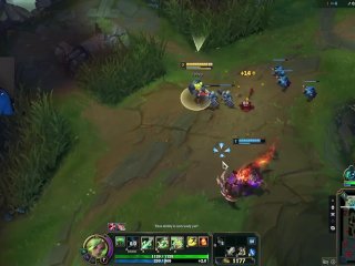 Zeri top with Fleet foot fucks enemy top laner