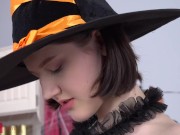 Preview 2 of Slim4K - Witch analyzed by BF on Halloween - Margo Von Teese