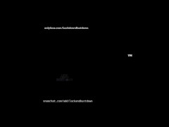 Bubble Butt Trans OIled and Worshiped