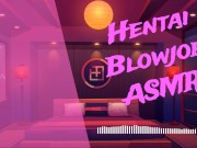 Preview 3 of [❤︎ HENTAI ASMR ❤︎] Hentai Blowjob ASMR Wet Cock and Sloppy Sucking