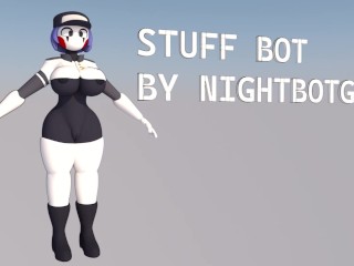 Model Stuff Bot available for Sfm Blender and C4d