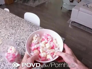 POVD Wild POV Fuck On Halloween With Asian Cow Girl Elle Lee screenshot number 0