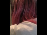 Pink Hair Petite IG MODEL swallows cumshot