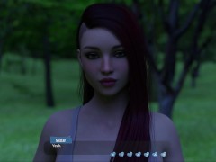 HELPING THE HOTTIES #104 – (The Laryngitis Episode) - Visual Novel Gameplay