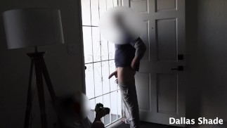 Risky CFNM! Female Photographer has me Cock Flashing strangers walking by. Caught by some girls!