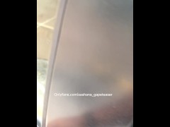 Police officer serve and protect my throat 