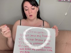 Beta Boy Simp Training with Findom Goddess Daisy by Daisywestcoast - Screenshot 16 of 16 - Findom