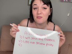 Beta Boy Simp Training with Findom Goddess Daisy by Daisywestcoast - Screenshot 8 of 16 - Femdom