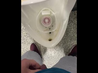 Taking a leak on the Galveston Ferry 