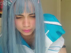 My news butt plugs *reaction* I break my ass xd (English subtitles)