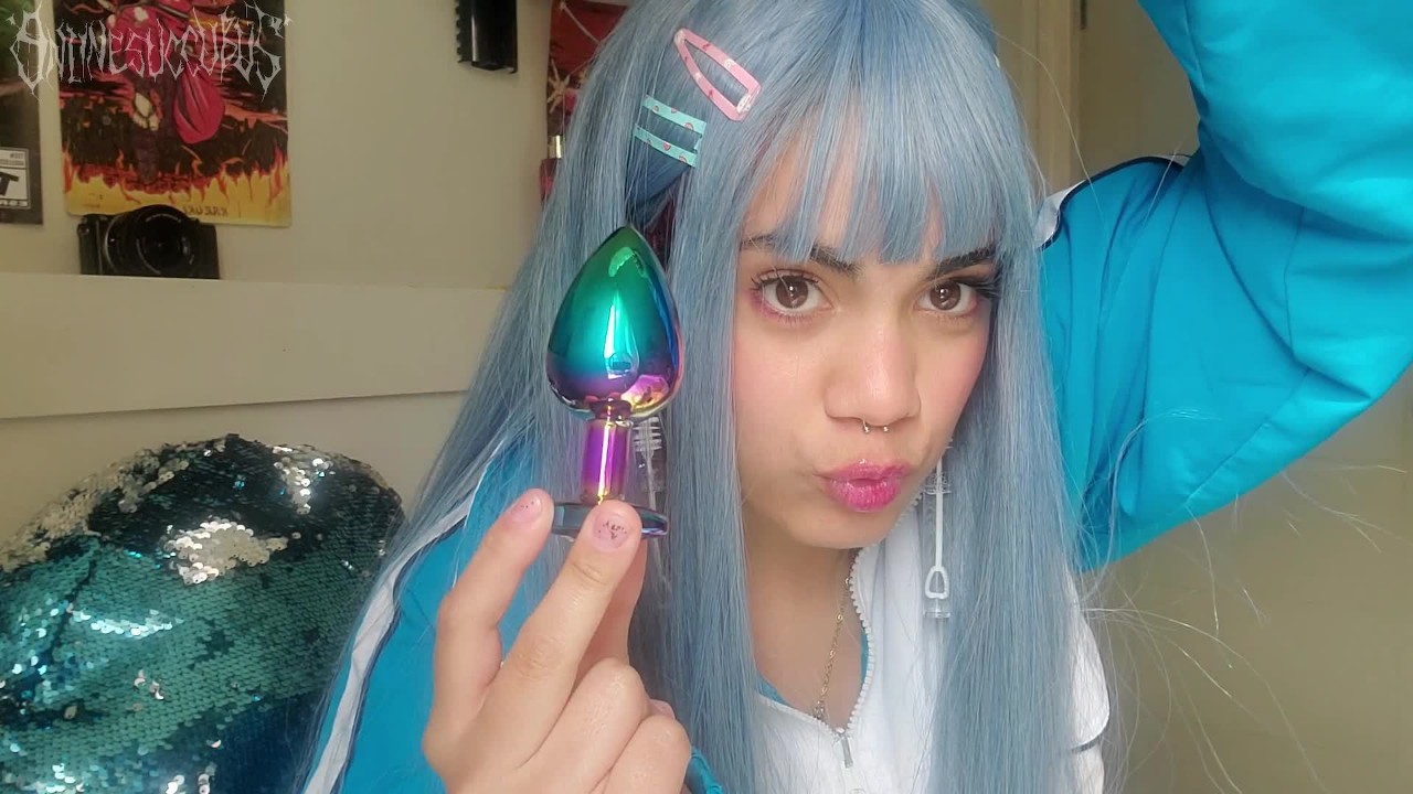 My news butt plugs *reaction* I break my ass xd (English subtitles)