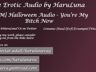 erotic audio, futanari hentai, solo female, erotic audio for men