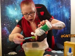 Caitlyn Makes Homemade Slime - Halloween - Screenshot 10 of 16 - Halloween