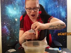 Caitlyn Makes Homemade Slime - Halloween - Screenshot 5 of 16 - Halloween