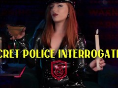 Secret Interrogation Police : FemDom Roleplay Cosplay Dystopia CBT Toilet
