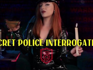 Polícia Secreta De Interrogatório: FemDom Roleplay Cosplay Dystopia CBT Toilet