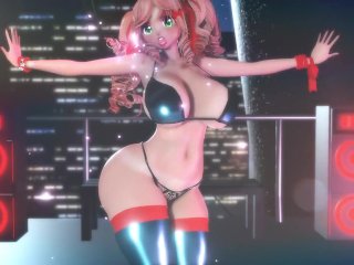 exclusive, 3d, music, cute girl