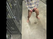 Preview 1 of Risky piss and butt play