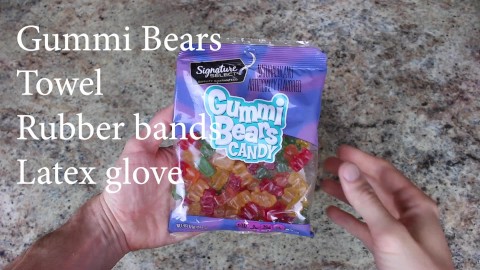 Gummi Bears: The Secret To The Best DIY Pocket Pussy / Homemade Fleshlight