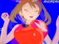 Fucking Many Pokemon Trainer Girls Because you are Champion - Anime Hentai 3d Compilation